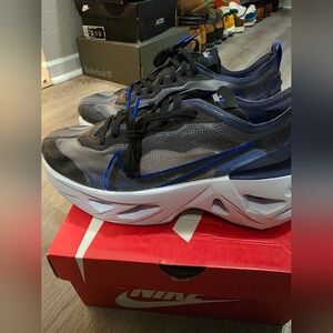 Nike Black and Blue Sneakers